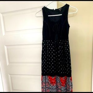 Disney Pirates Of the Caribbean maxi dress womens size small